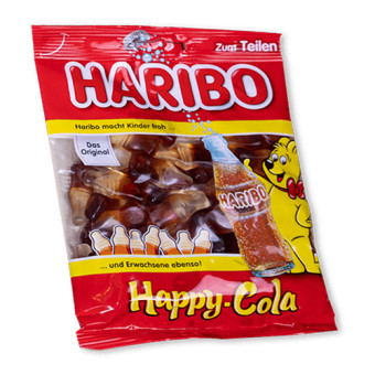 Bottiglie Haribo Cola