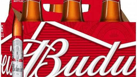 Budweiser Bottles 6Pack