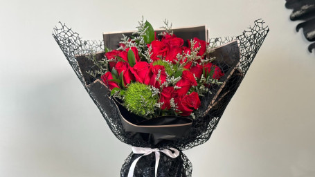 Romantic Red Rose Hand Bouquet