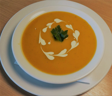 Pumpkin, Orange And Thyme Soup (V)