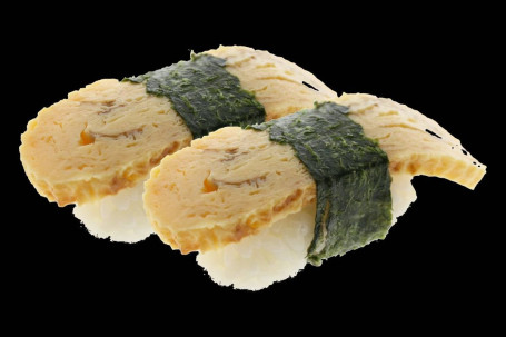 63. Egg Omelette (Vegetarian) Nigiri