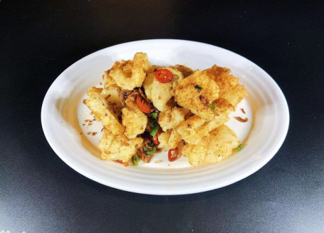 Deep Fried Squid With Salt Pepper (Mild) Jiāo Yán Xiān Yóu