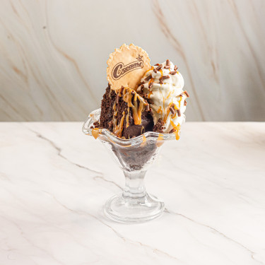 Torta Al Cioccolato Calda E Fredda, Gelato Al Vulcano