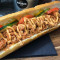 Garlic Chicken, Chilli Mayo, Salad And Jalapeno Baguette