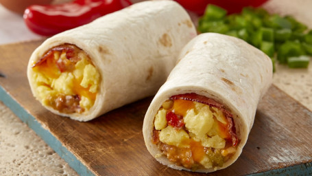 Deli Express Hot To Go Breakfast Scrambler Burrito