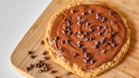 Oatmeal Nutella Cookie Cake