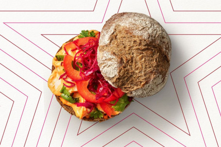 Harissa Chicken Rye Roll