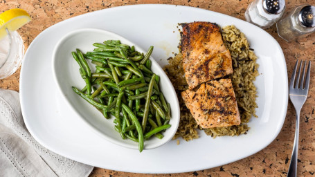 Salmon Grilled In Lemon Butter