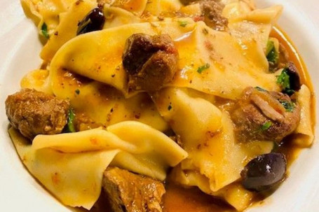 Papardelle Con Maiale Alla Oscano