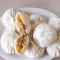 Traditional Pork Buns Steamed