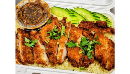 Jtk Fried-Chicken Rice (Khao-Mun-Gai-Tod)