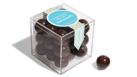 Sugarfina Dark Chocolate Sea Salt Caramels Candy Cube (3Oz)