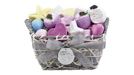 Sale: Lovery Bath Bomb Gift Basket (17Pcs)