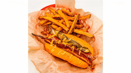 Build Your Own Spicy Cheddarwurst Dog