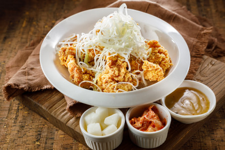 Qīng Yáng Là Jiāo Bái Jùn Zhǔ Zhà Jī Cheongyangchili Mayo Chicken