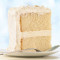 Ultimate White Cake Slice