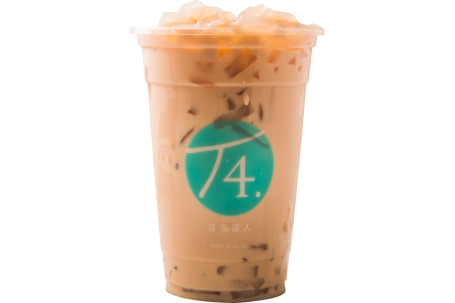 Milk Tea With Coconut Jelly Yē Guǒ Nǎi Chá