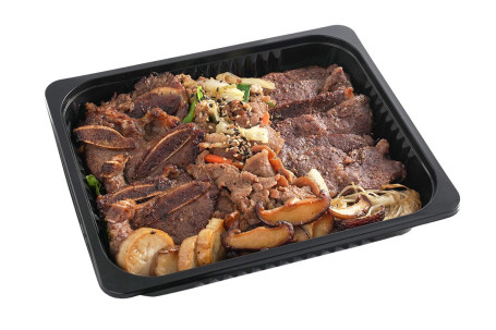 Jí Jí Kǎo Niú Ròu Tào Cān （Èr Rén Fèn） Deluxe Grilled Beef Set (Set For 2)