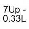 7Up 0.33L