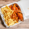 Wings (10 Count) With Fries