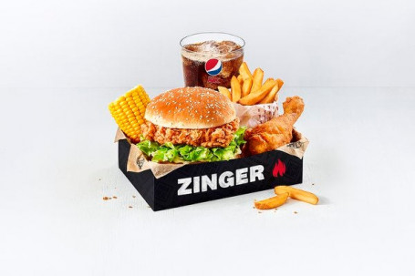 Zinger Box Pasto Con 1 Pezzo Di Pollo