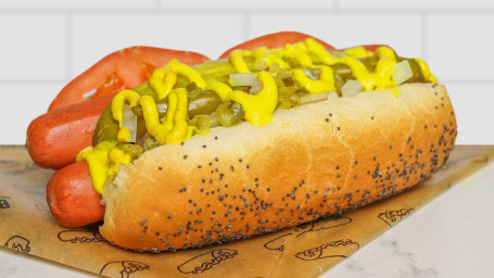 Doppio Hot Dog In Stile Chicago