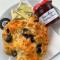 Freshly Baked Blueberry Lemon Scone