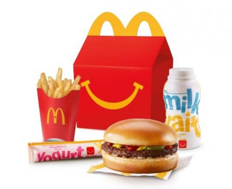 Hamburger Happy Meal Con Mini Fry [390-500 Cal]