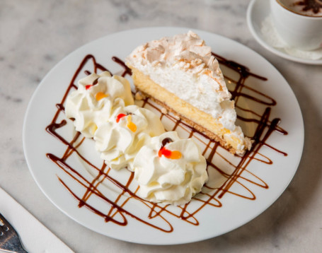 Selection Of Cheesecakes In Display