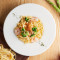 Xiān Hǎi Xiā, Xī Lán Huā Hǎi Dǎn Jì Lián Zhī Biǎn Yì Fěn Linguine With Fresh Prawns, Broccoli In Urchin Cream Sauce