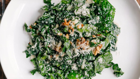 Kale And Shaved Brussels Sprout Salad