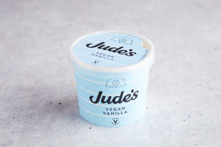 Mini Vasetto Di Gelato Alla Vaniglia Vegano Di Jude's (100 Ml) (Vg)