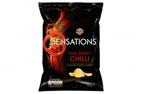 Walkers Sensations Thai Sweet Chilli Sharing Patatine 150G