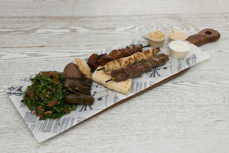 Two Skewers Of Choice Plate