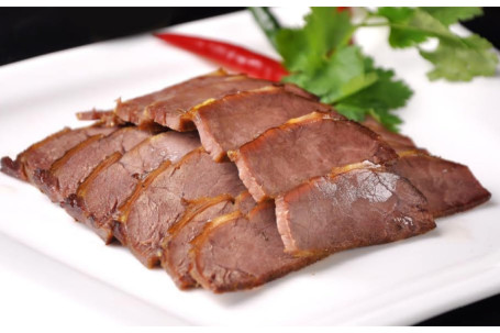 A21. Beef Seasoned With Five Spice Soy Sauce Lǎo Tāng Lǔ Niú Ròu