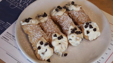 Cannoli's, Sweet Whipped Ricotta, Orange, Pistachio