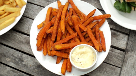 Jerk Chicken Sweet Potato Fries