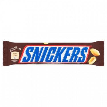 Barretta Di Cioccolato Snickers 48G