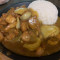 Tiě Bǎn Kā Lí Jī Fàn Sizzling Chicken Curry Rice