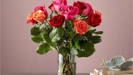 12 Mixed Rose Bouquet