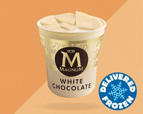 Magnum Tub White Ice Cream 440Ml