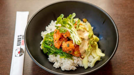 4. Poke Salmon Bowl