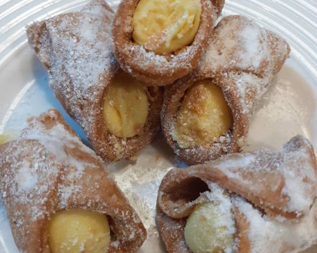 Sicilian Mini Cannoli Lemon (5)