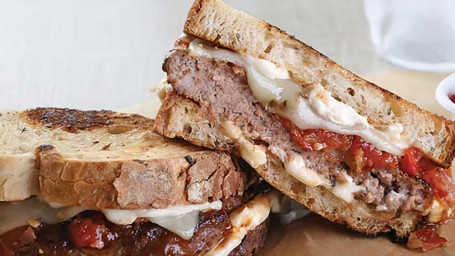 Wild West Patty Melt Sandwich