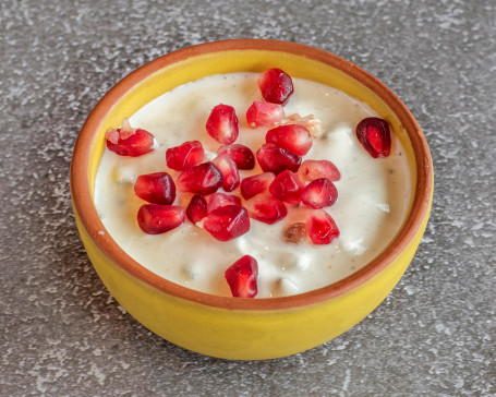 Cucumber And Pomegranate Raita