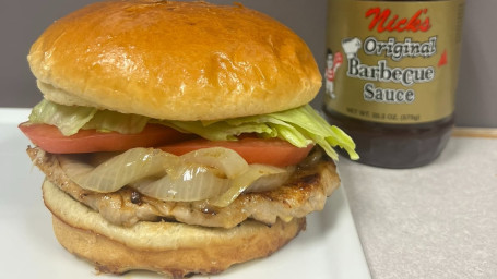 Center Cut Pork Chop Sandwich