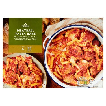 Morrisons Meatball Pasta Bake 1.2Kg