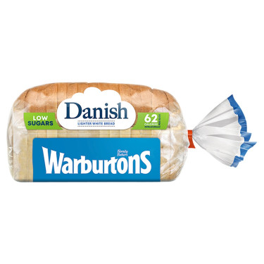 Warburtons Pane Danese Bianco 400G