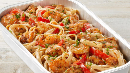 Fridays Cajun Shrimp Chicken Pasta (Party Tray)