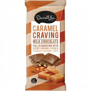 Darrel Lea Caramel Craving Block 180G